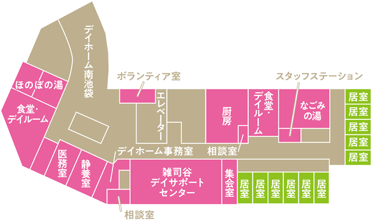池袋敬心苑　２階